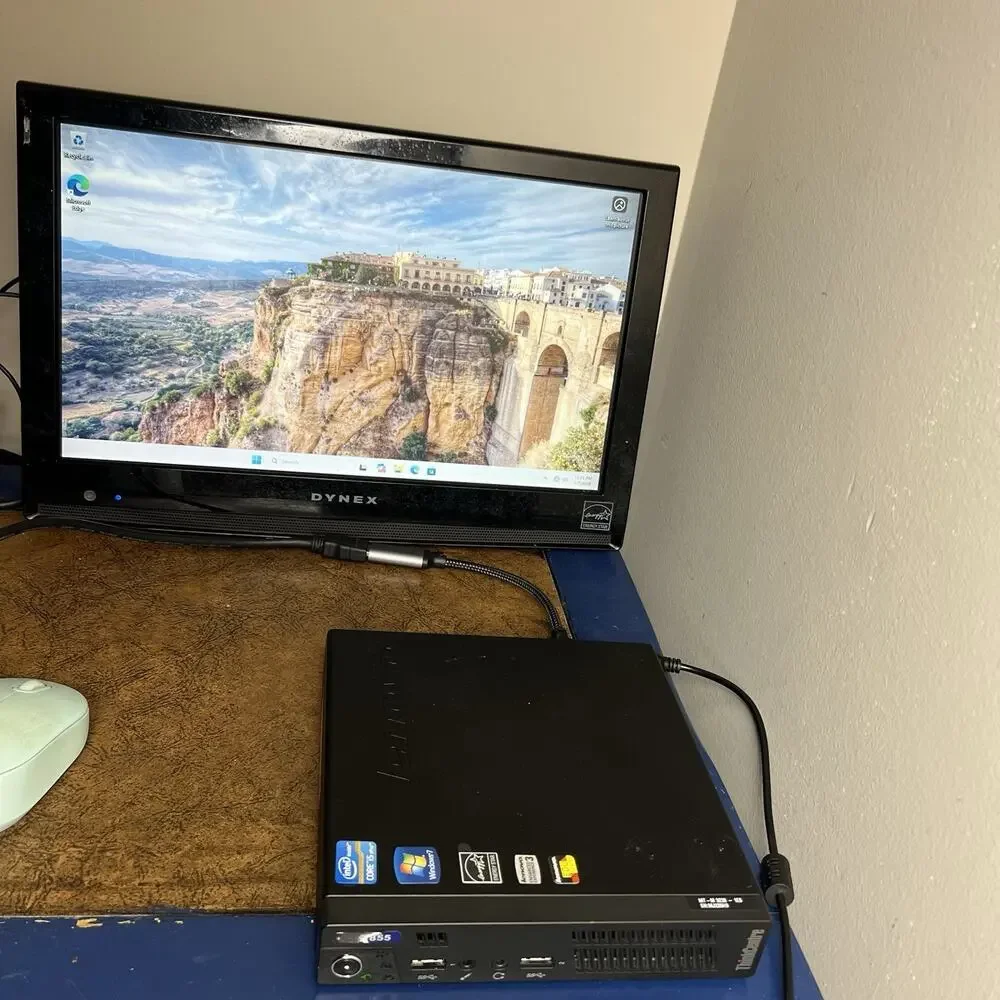Lenovo Thinkcentre M92p Tiny PC Core i5 8GB RAM 128GB SSD Win 11 NO WiFi, EDK-28
